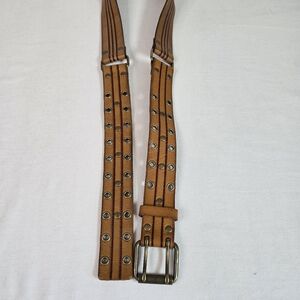Old Navy mens_(unisex) genuine leather boho belt Size S/M 43" overall le…